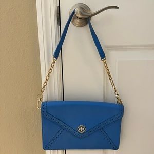 Tory Burch Periwinkle Clutch/Crossbody